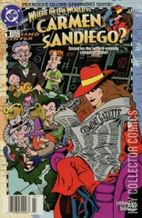 Cover for Where In The World Is Carmen Sandiego? #1