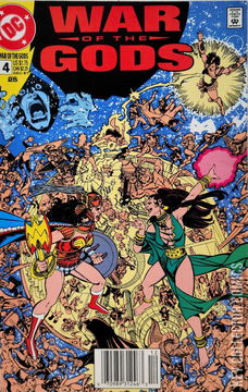 Variant Cover for War of the Gods #4