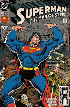 Variant Cover for Superman: The Man of Steel #31