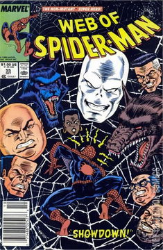 Variant Cover for Web of Spider-Man #55