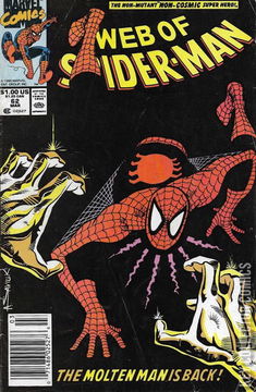 Variant Cover for Web of Spider-Man #62