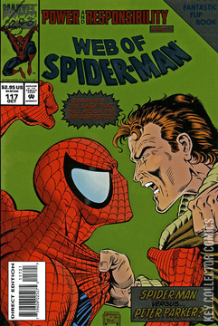 Variant Cover for Web of Spider-Man #117 Flipbook