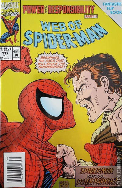 Webster Colcord Spider Man Web of Spider-Man #117 Published October 1994 | Key Co