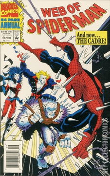 Variant Cover for Web of Spider-Man Annual #9