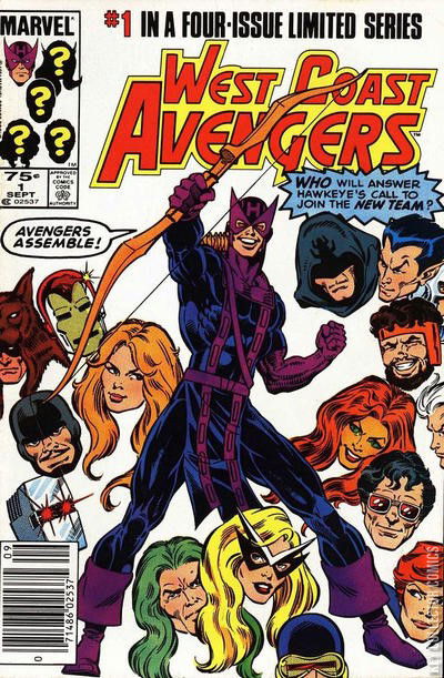 Variant Cover for West Coast Avengers #1