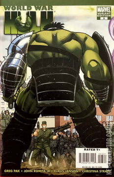 Variant Cover for World War Hulk #3