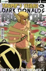 Variant Cover for Trump's Titans vs. Dark Donald's Mental #1