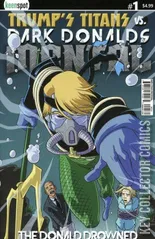 Variant Cover for Trump's Titans vs. Dark Donald's Mental #1