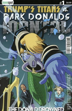 Variant Cover for Trump's Titans vs. Dark Donald's Mental #1