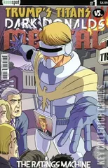 Variant Cover for Trump's Titans vs. Dark Donald's Mental #1