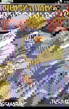 Variant Cover for Trump's Titans vs. Dark Donald's Mental #1