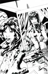 Variant Cover for Vampirella Quarterly 2008 #4