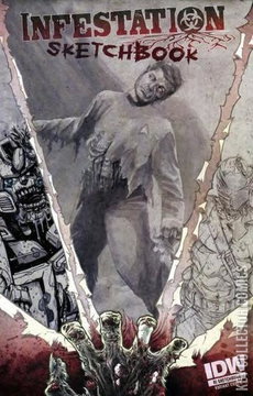 Variant Cover for Infestation Sketchbook