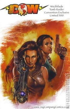 Variant Cover for Witchblade and Tomb Raider #1