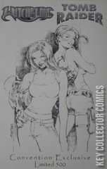 Variant Cover for Witchblade and Tomb Raider #1