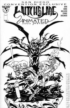 Variant Cover for Witchblade Animated #1