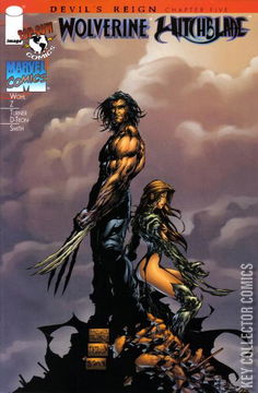 Variant Cover for Wolverine / Witchblade #1