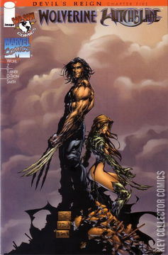 Variant Cover for Wolverine / Witchblade #1