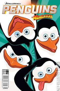 Variant Cover for The Penguins of Madagascar: The Elitest of Elite #2