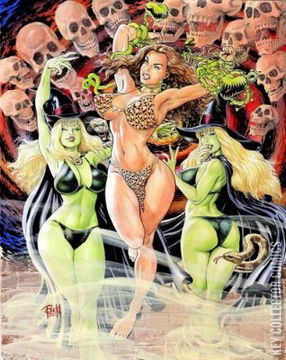 Variant Cover for Cavewoman: Pangaean Sea #11