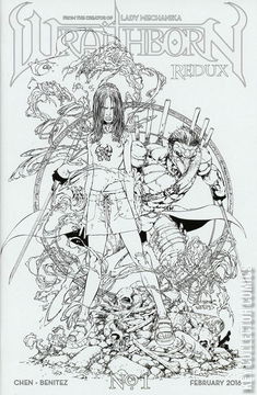 Variant Cover for Wraithborn Redux #1