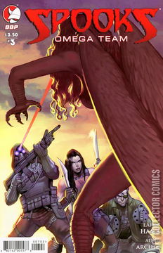 Variant Cover for Spooks: Omega Team #3