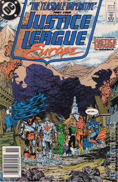 Variant Cover for Justice League Europe #8