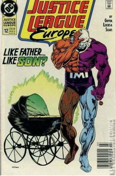 Variant Cover for Justice League Europe #12