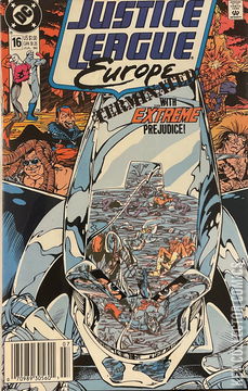 Variant Cover for Justice League Europe #16