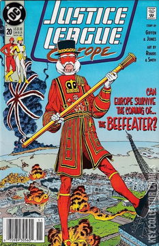 Variant Cover for Justice League Europe #20