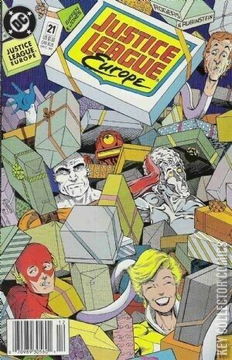 Variant Cover for Justice League Europe #21