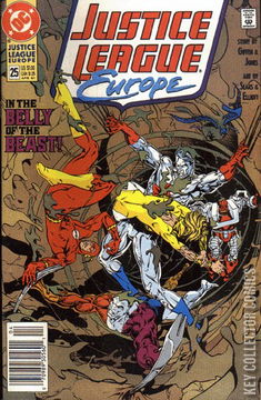 Variant Cover for Justice League Europe #25