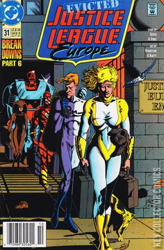 Variant Cover for Justice League Europe #31