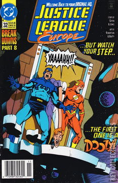 Variant Cover for Justice League Europe #32