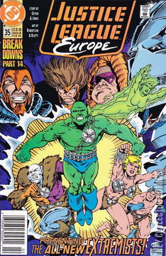 Variant Cover for Justice League Europe #35