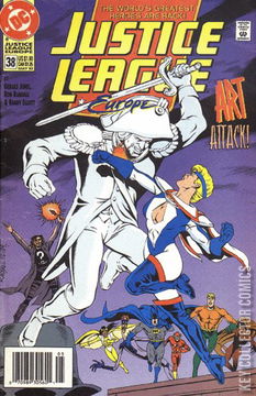 Variant Cover for Justice League Europe #38