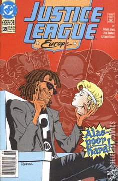 Variant Cover for Justice League Europe #39