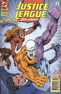 Variant Cover for Justice League International #53