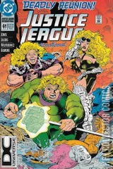 Variant Cover for Justice League International #61
