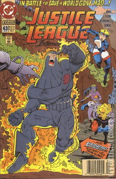 Variant Cover for Justice League International #63