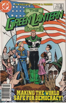 Variant Cover for Green Lantern Corps #210