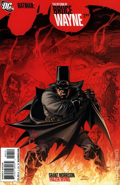 Cover art for Batman: The Return of Bruce Wayne #2 