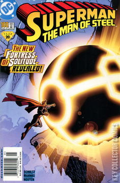 Variant Cover for Superman: The Man of Steel #100