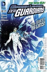 Cover for Green Lantern: New Guardians #21