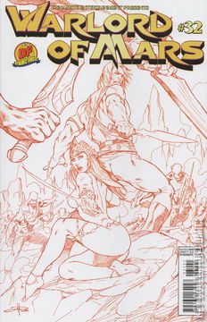 Variant Cover for Warlord of Mars #32