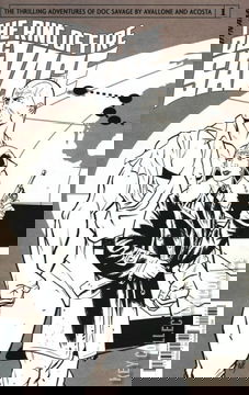 Variant Cover for Doc Savage: The Ring of Fire #1