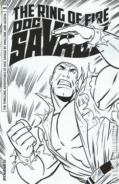 Variant Cover for Doc Savage: The Ring of Fire #1