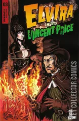 Cover for Elvira Meets Vincent Price #3