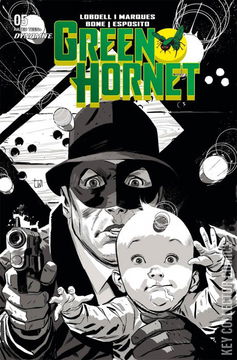 Variant Cover for The Green Hornet #5