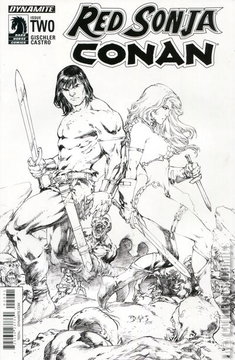 Variant Cover for Red Sonja / Conan #2